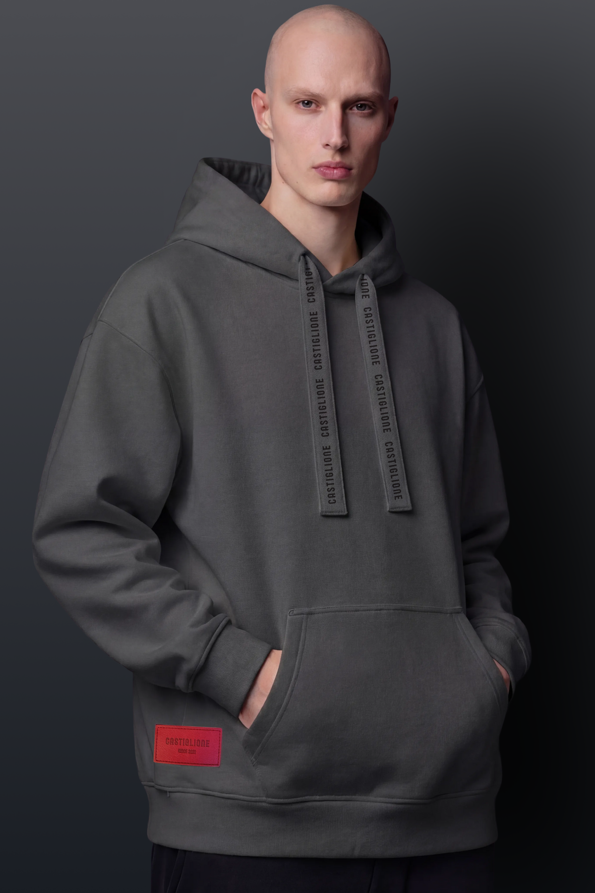 Castiglione Signature Hoodie - Metallic Grey