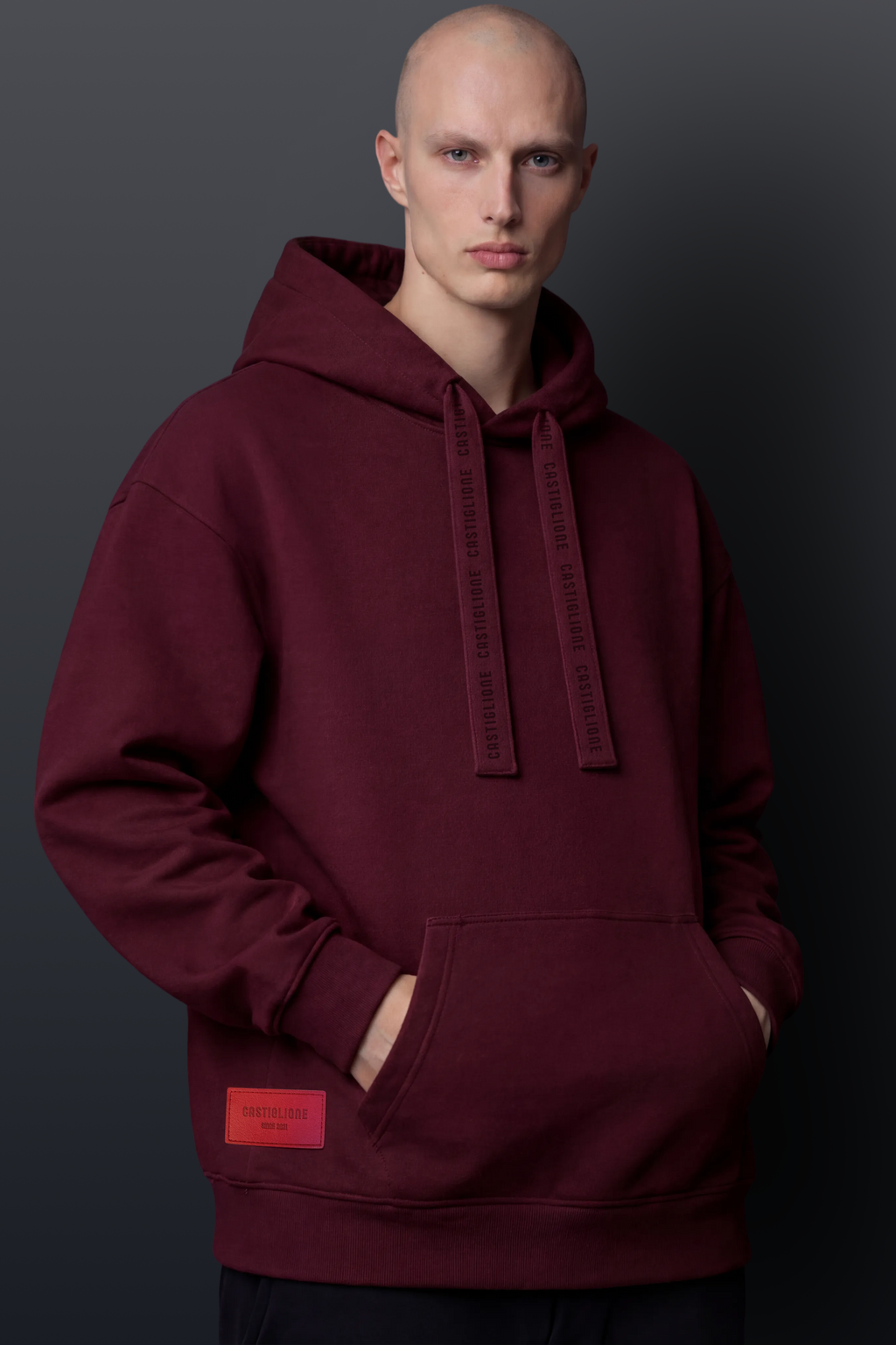 Castiglione Signature Hoodie - Burgendy