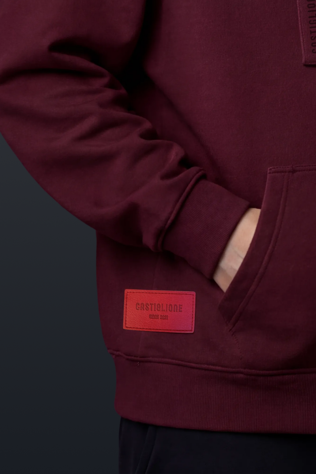 Castiglione Signature Hoodie - Burgendy
